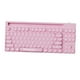 thumbnail image 3 of Teclado Mecánico Para Juegos Rainbow Retroiluminado Para Gamer Office Worker Desktop Pink, 3 of 5