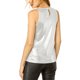 thumbnail image 3 of INSPIRE CHIC Estilo Camiseta Holográfica Brillante de Halloween para Mujer Fiesta Disco Top de Tirantes Metálico para Mujer XL Plata Ligera, 3 of 8
