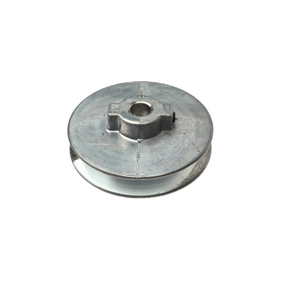 Polea Chicago Die Casting 350A, 8,9 cm, ranurada en V