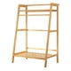 thumbnail image 1 of Perchero Organizador De Madera Colgador De Ropa De Bambú, 1 of 7