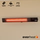 thumbnail image 3 of Calefactor de Pared Patio WiFi 2500W Everheat 1 un, 3 of 5