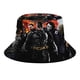thumbnail image 1 of El Caballero Oscuro Sombrero bucket para adultos, gorra de protección solar, sombrero de pescador plegable para viajes al aire libre, pesca y actividades de verano, 1 of 6
