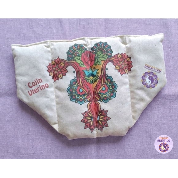 Guatero o Cojín de Semillas modelo Uterino