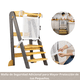 thumbnail image 4 of Torre de Aprendizaje Plegable en Madera con 3 Niveles de Altura, 4 of 7