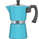 thumbnail image 1 of Moka Pot Zulay Kitchen ZK, 6 tazas, aluminio azul claro, 1 of 7