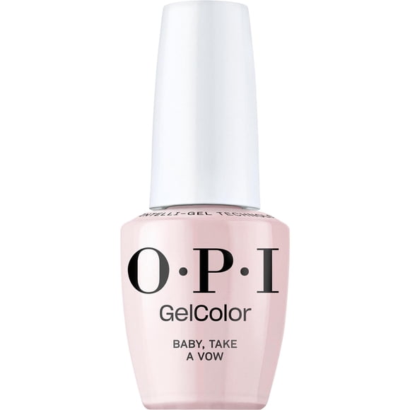 Esmalte de uñas OPI GelColor Baby, Take a Vow, 15 ml, vegano y sin HEMA