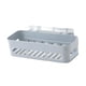 thumbnail image 1 of Baño De Plástico Caddy Ducha Rack De Almacenamiento Estante De Pared De Cocina Gris, 1 of 3