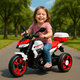 thumbnail image 5 of Moto Niños Electrica 3 Ruedas Nitro Italy V4 Luz Y Sonido Negra Y Roja, 5 of 6