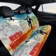 thumbnail image 4 of Norte por Noroeste-theme Car Rear Seat Covers Back Elastic Flexible Car Seat Covers Decorative Fits Most Cars 120x59x76cm, 4 of 6