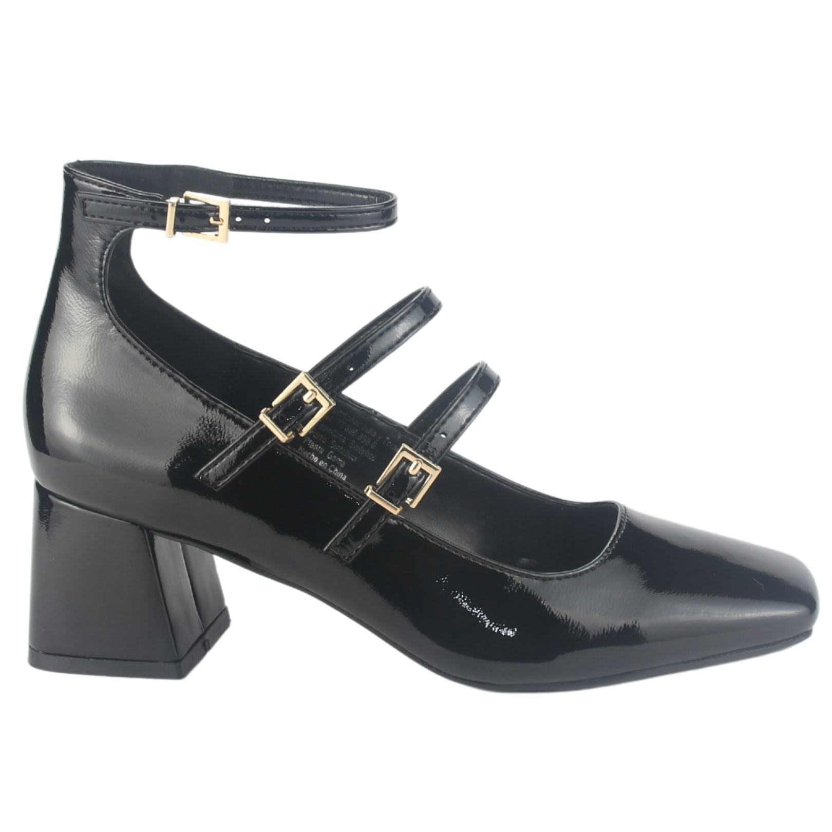 Zapato Chalada Mujer Corso-9 Negro Casual
