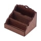 thumbnail image 1 of Estante De Papel Para Revistas 1:12, Muebles De Juego De Simulación Para Mesa, Decoración De Casa De Muñecas, Café, 1 of 5