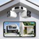 thumbnail image 1 of Cámaras de seguridad para exteriores Xparkin Dual Lens 2.5K/5MP WiFi, 1 of 9