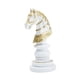 thumbnail image 1 of Decoración ideal de la estatua de la estatua de ajedrez Decoración de regalos ideales Artística de resina única escultura de figuras de resina para la Caballo, 1 of 5