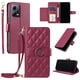 thumbnail image 1 of Funda tipo billetera FOXDOCK para Xiaomi Redmi Note 12 Pro 5G – Tapa abatible con correa para mujer, 1 of 5