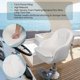 thumbnail image 2 of Asiento de Capitán para Bote ERGOSEAT Respaldo Bajo con Apoyabrazos Blanco, 2 of 5