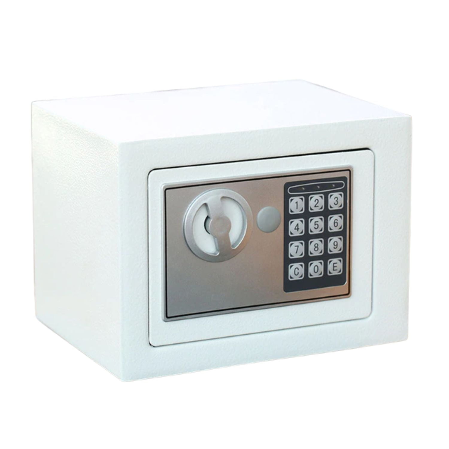 Importclick - Caja Fuerte Seguridad Digital Acero Color Blanco