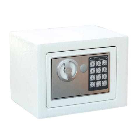 Importclick - Caja Fuerte Seguridad Digital Acero Color Blanco