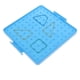 thumbnail image 2 of Placa De Plástico Para U?as, Herramienta De Ense?anza De Matemáticas Preescolares, Juguete Para Ni?os, Azul, 2 of 5