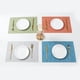 thumbnail image 4 of suxuMhao Manteles Individuales Tejidos Paquete de 6 18"X12" Grises Lavables Resistentes Al Calor Manteles Individuales para Mesa de Comedor Duraderos Antideslizantes Manteles de Cocina Reutilizables, 4 of 4