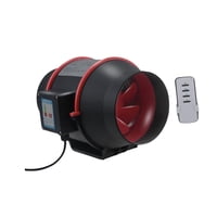 Magideal - Extractor De Aire 4 Pulgadas, Ventiladores Portátiles, Ventiladores Para Yates, Extractor, Ventilador De Ventilación Para Ventanas, Inodoros, Baños, Con Control Remoto