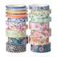 thumbnail image 1 of Set de Cintas Washi Mr. Pen – 21 Rollos con Diseño Floral Vintage, 1 of 6