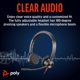 thumbnail image 2 of Auriculares con cable PLT Blackwire 3325 certificado para Microsoft Teams, 2 of 5