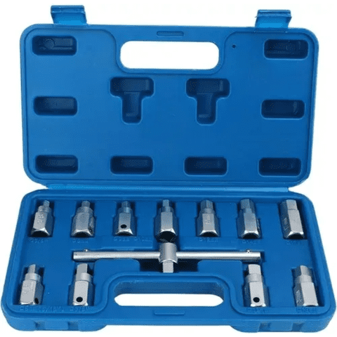 Genérico - Set Dados Allen Y Dados Cuadrados Tapón Carter Cromo Vanadio