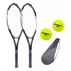 Linea Sport - Set 2 Raquetas De Tenis + Pelota + Bolso De Traslado