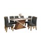 thumbnail image 1 of Comedor Billie 8 Sillas 200X100X82 Cm Gris, 1 of 5