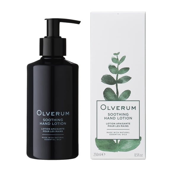 Loción hidratante para manos OLVERUM 250 ml Vegana Natural Calmante