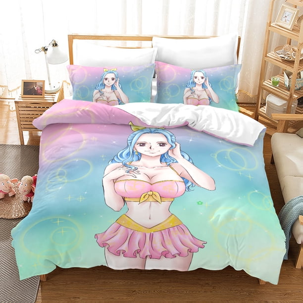 Boa Hancock Bedding Set Single Twin Full Queen King Size Queen Empress Bed Set Aldult Kid Bedroom Duvetcover Sets 3D Print Bed Sheets
