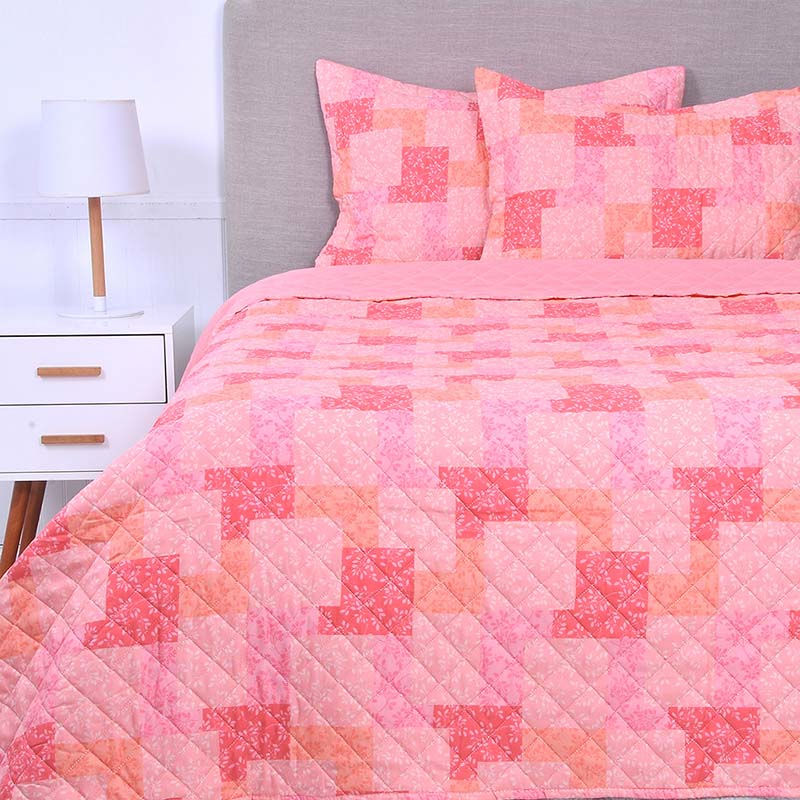 Mashini - Quilt Cosido Patchwork King Virgo