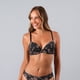 thumbnail image 4 of Pack 2X Sosten Balconet Push Up Micro Print Flores Mujer 25554-2, 4 of 8