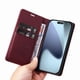 thumbnail image 5 of Funda Billetera de Cuero para iPhone 17 Pro con Tarjetero y Soporte - Tapa Magnética Rojo, 5 of 5