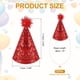 thumbnail image 2 of Sombrero de Cumpleaños para Perros Uxcell, Sombreros Pequeños para Perros Gatos Sombrero de Fiesta de Cumpleaños con Pompones Decoración Ajustable Lentejuelas Accesorios de Disfraz Lindos, 2 of 7