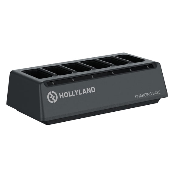 Base de carga de baterías HollyView Solidcom SE de 6 ranuras