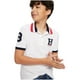 thumbnail image 3 of Polo Tommy Hilfiger de manga corta para niños, color blanco, 3 of 3