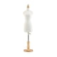 thumbnail image 4 of Maniquí Miniatura para Costura Cuerpo Femenino Base de Madera Ajustable Y Estructura de PE Función Pinnable Adecuado para Diseño de Ropa de Muñeca Exh 33cm, 4 of 5