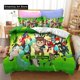 thumbnail image 1 of x338 Bed Sheets Cartoon Ben Gwen Alien Force Bedding Set Boys Girls Twin Size Duvet Cover Pillowcase Bed boys Adult 3-Piece Bedding Set (1 Duvet Cover + 2 Pillow Shams) nj338, 1 of 5