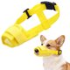 thumbnail image 1 of Bozal para Perros Uxcell, Bozal de Malla Suave Ajustable Anti Mordeduras Masticación Transpirable (Amarillo, M), 1 of 7