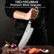 thumbnail image 2 of Cuchillo Santoku imarku 18 cm, acero inoxidable de 3 capas, 2 of 8