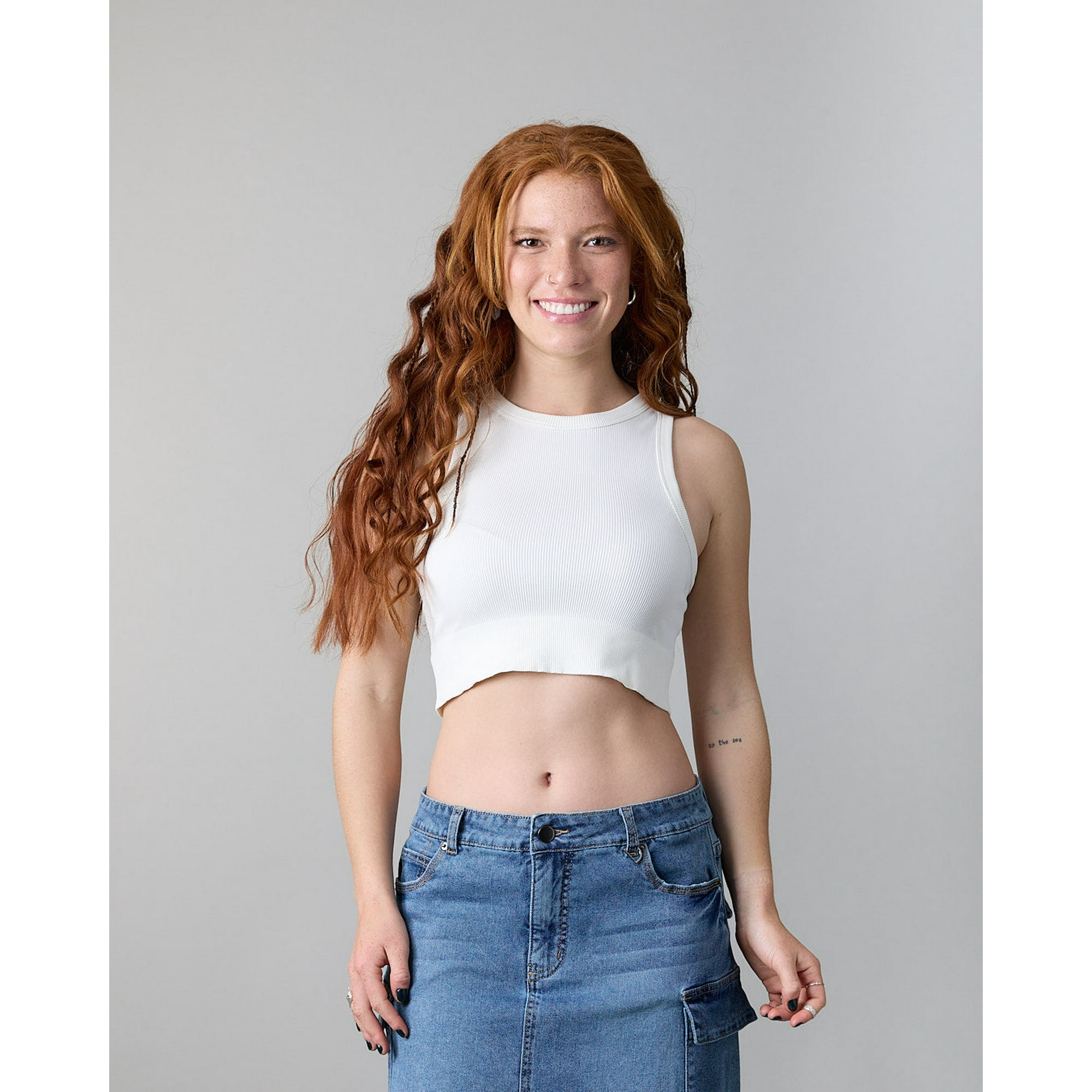 Polera Top Halter Mujer Color Sólido Polemic