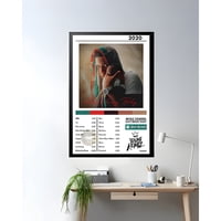 Genérico - Cuadro Myke Towers Easy Money Baby 24X36 Cm