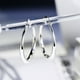 thumbnail image 5 of 18K Gold Plated Hoop Huggie Earrings: Perfect for Women & Girls' Parties & Holidays!, 5 of 5