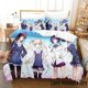 thumbnail image 1 of Saekano How to Raise a Boring Girlfriend Bedding Set Boys Girls Size Duvet Cover Pillowcase Bed Kids Adult Bed Sheets, 1 of 5