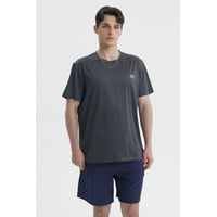 Fashionspark - Polera Hombre Slim Gris Oscuro