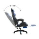 thumbnail image 4 of Silla Gamer Racing con Reposapiés Azul, 4 of 6