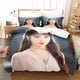thumbnail image 1 of Singer IU Bedding Set Bed Set Aldult Kid Bedroom Duvetcover Sets Kawaii beautiful sexy girl, 1 of 5