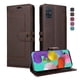 thumbnail image 1 of Premium Wallet Case for Samsung Galaxy A71 with Card Slots & Kickstand, Flip Cover Brown, 1 of 6