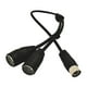 thumbnail image 3 of Cable Convertidor MIDI De 5 Pines Macho A 2 Din-5 Hembra Para Piano De Teclado MIDI, 3 of 3